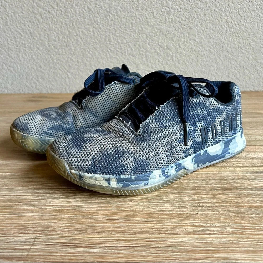 No Bull Unisex Tie Dye Trainers Ink & Sky Court Trainers Men’s 6.5 / Women’s 8 - Picture 2 of 11
